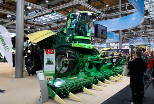 Krone достиг рекорда оборота