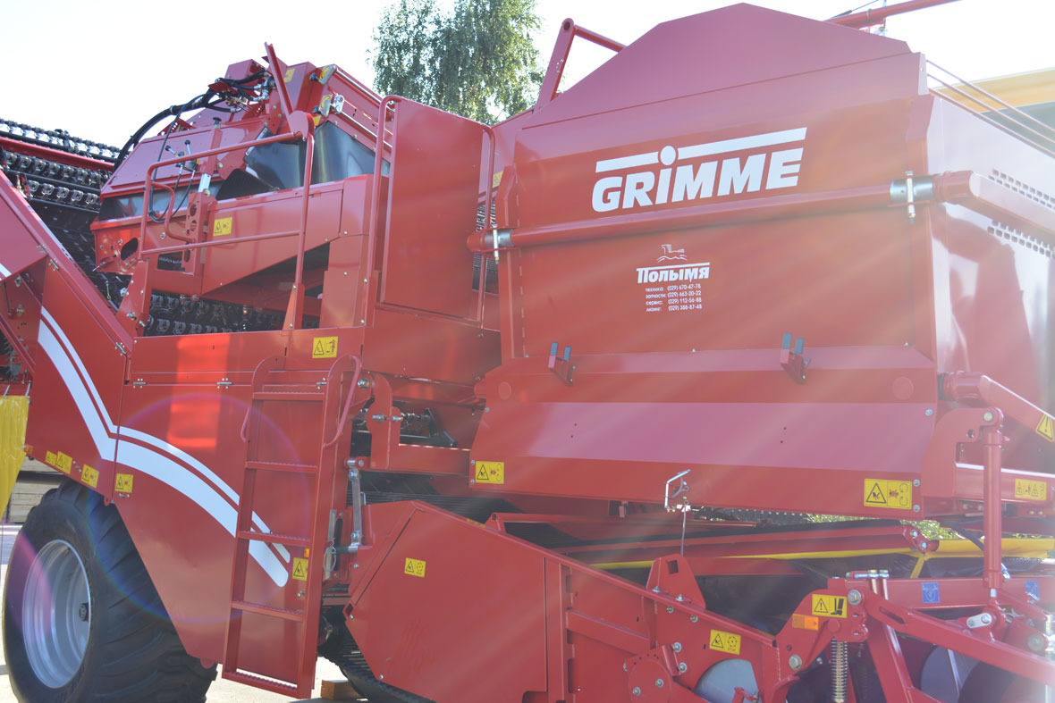 Комбайн Grimme в КФХ Сула