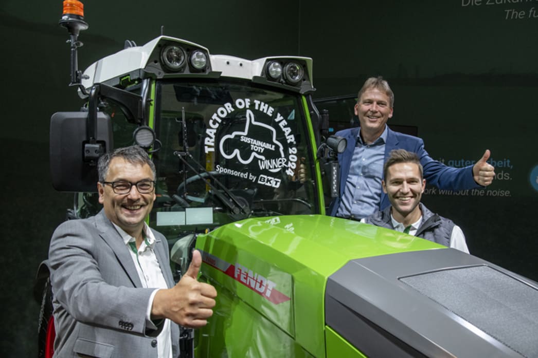 Электрический трактор Fendt e 107 V Vario