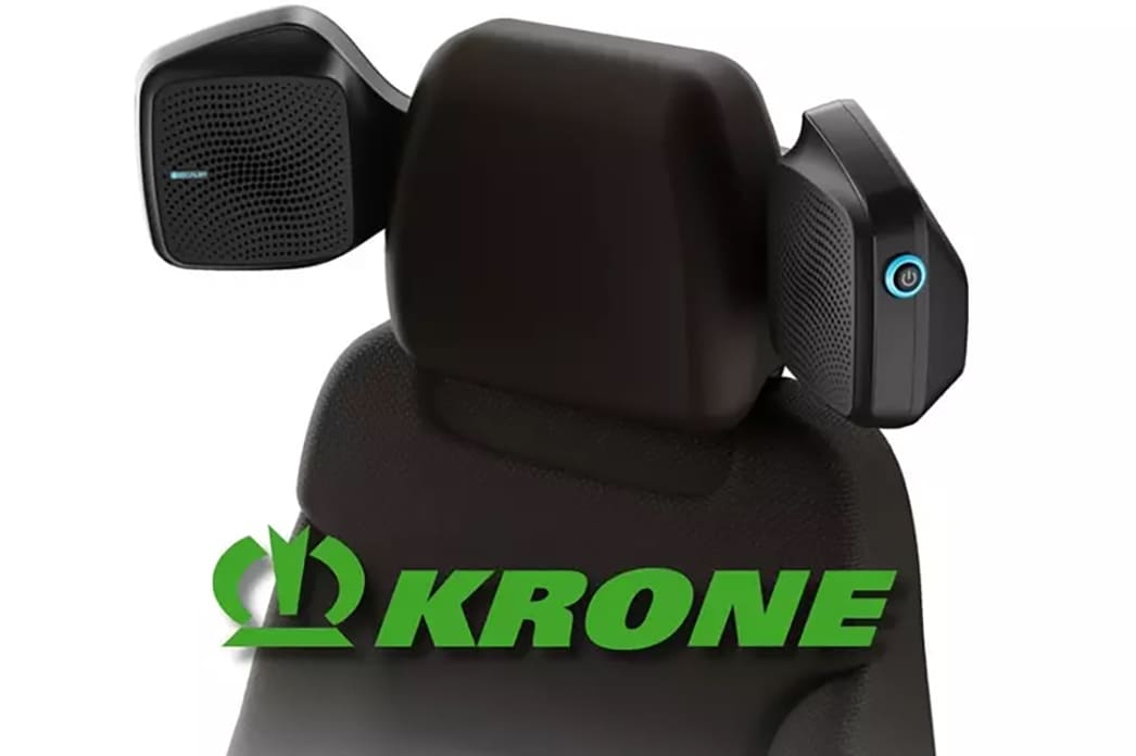 Ancor – устройство активного снижения шумов в кабине от Krone