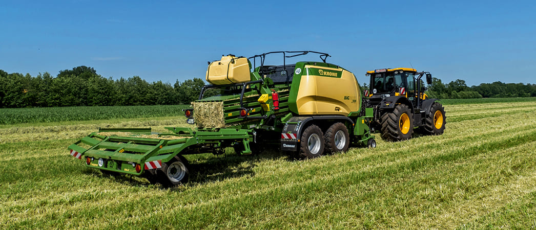 Тюковый пресс-подборщик Krone Big Pack