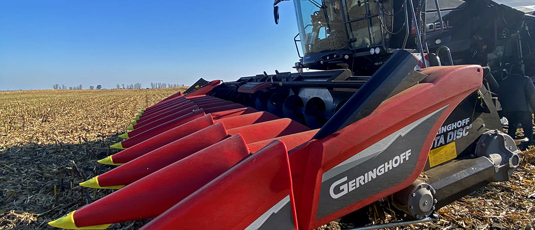 Кукурузная жатка Geringhoff Rota Disc