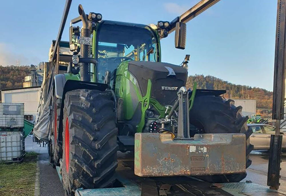 Прототип нового трактора Fendt