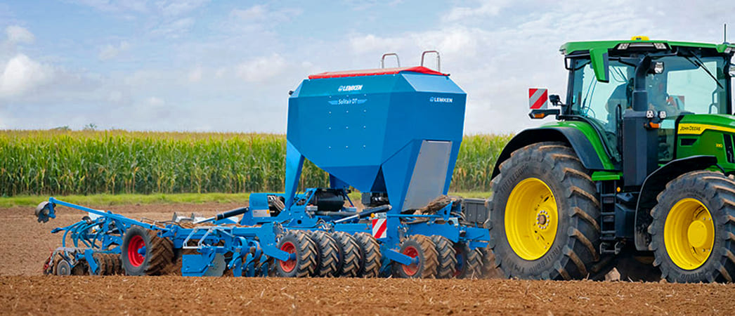 Новая сеялка Lemken Solitair DT