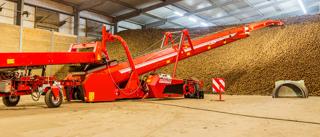 Ленточный погрузчик Grimme SL