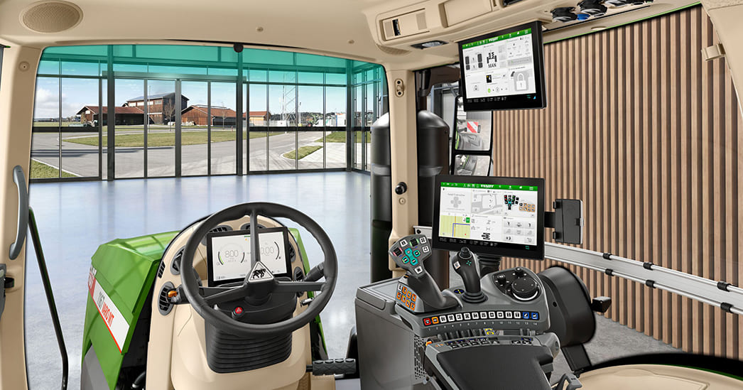 Гусеничный трактор Fendt 1100 Vario MT
