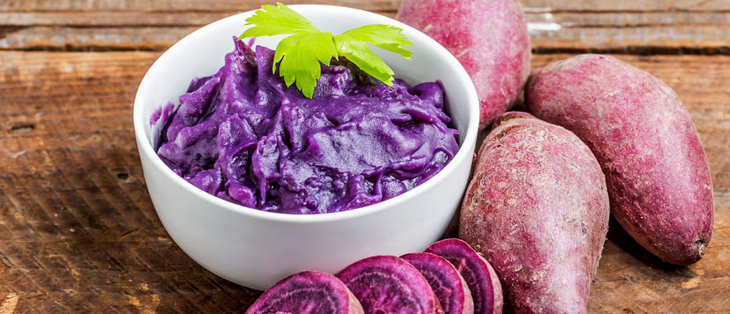 Фиолетовый картофель