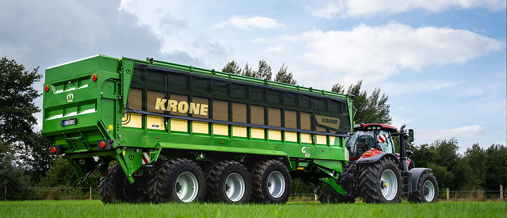 Транспортный прицеп нового поколения Krone GX