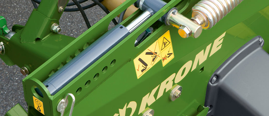 Задненавесная косилка KRONE EasyCut R 360 Collect