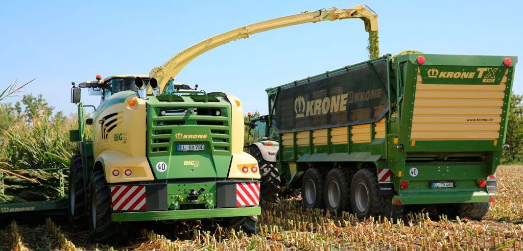 Машина года 2018 - новый комбайн Krone BiG X