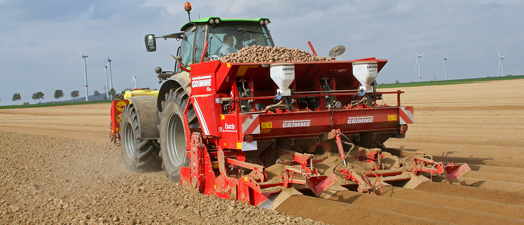 Картофелесажалка Grimme GL 420 Exacta