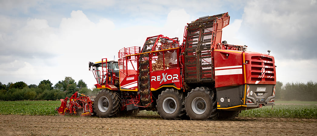 Свеклоуборочный комбайн Grimme REXOR 6300