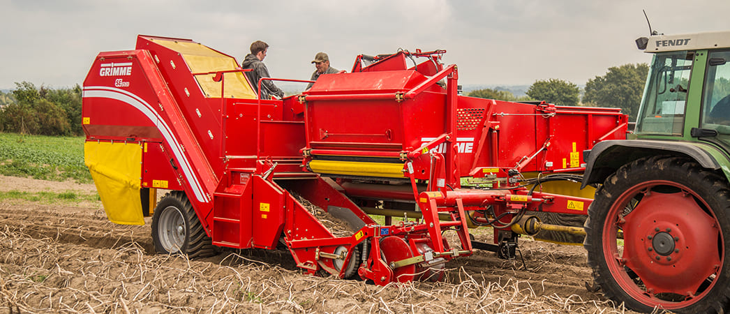 Картофелеуборочный комбайн Grimme SE 75-20