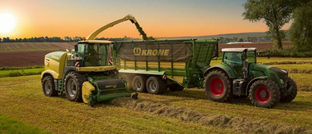 Кормоуборочный комбайн Krone Big X