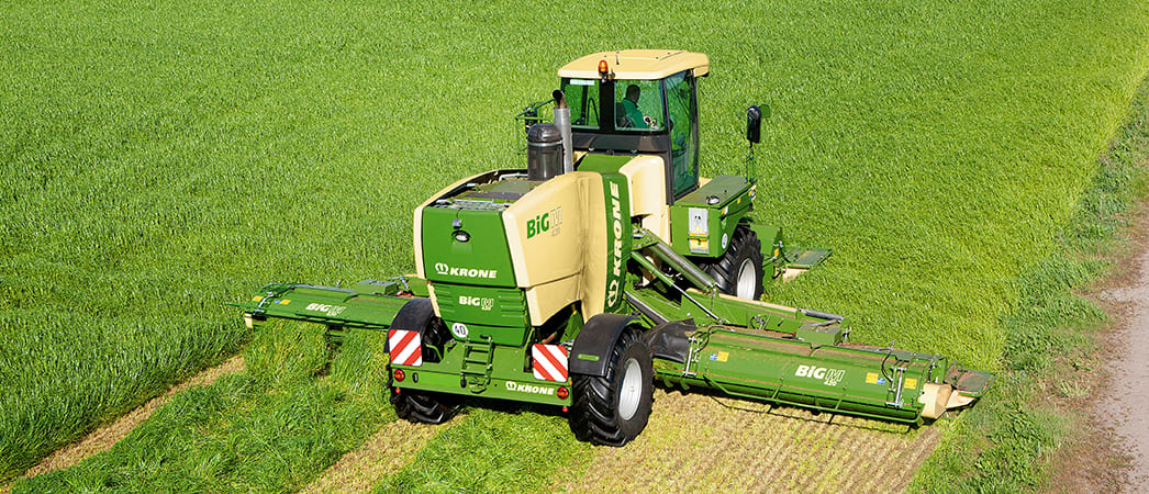 Самоходная косилка Krone Big M 420