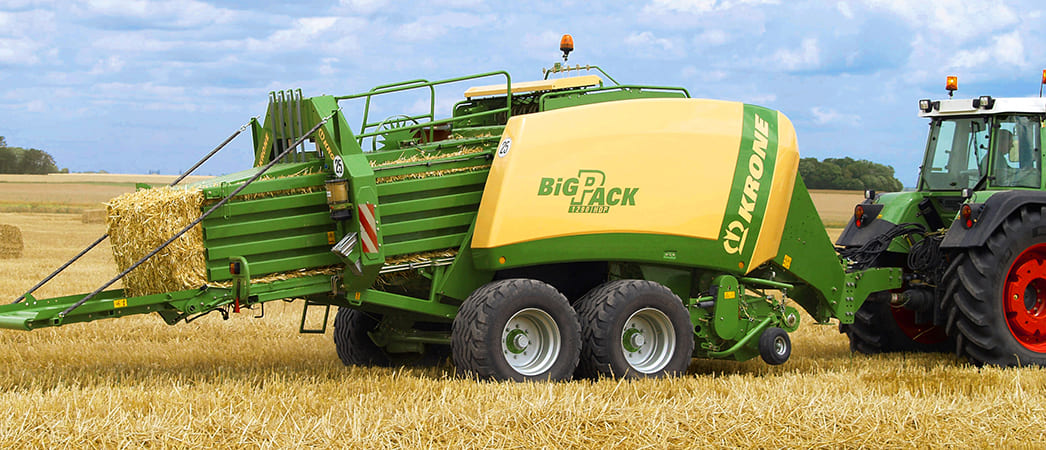 Тюковый пресс-подборщик Krone BigPack
