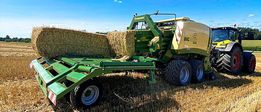 Тюковый пресс-подборщик Krone Big Pack