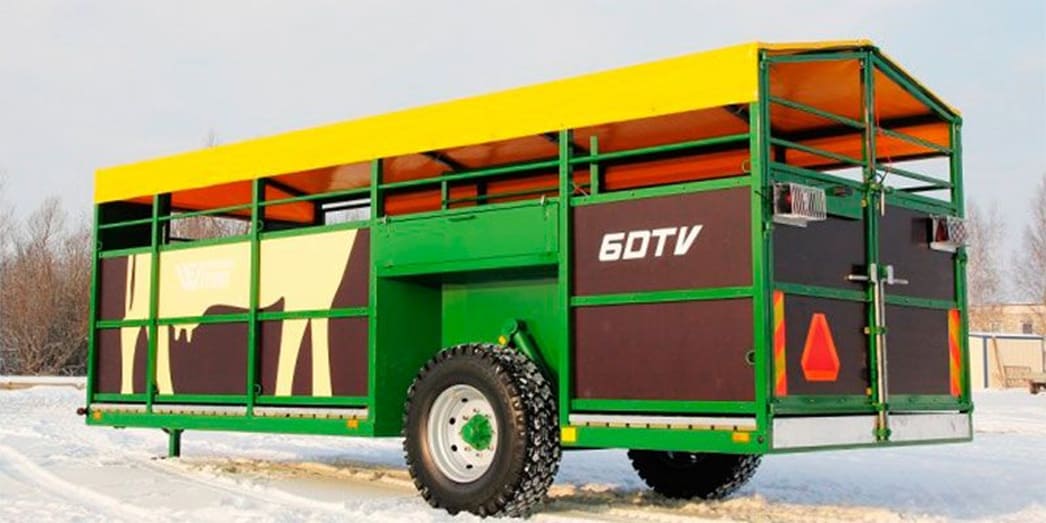 Разбрасыватель навоза с вертикальными роторами WF-DTV