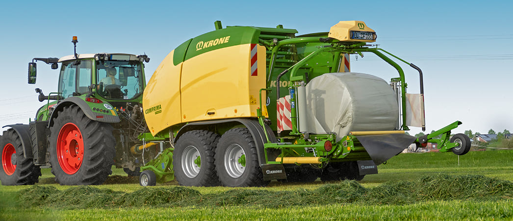 Рулонный пресс-подборщик Krone Comprima CF 155 XC