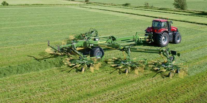 Фото Krone Swadro шестироторные