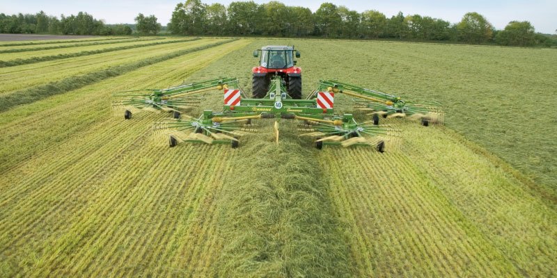 Фото Krone Swadro четырехроторные