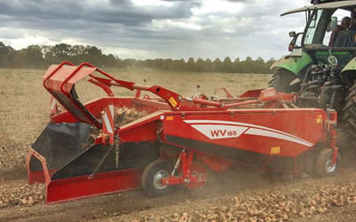 Копатели-валкоукладчики лука Grimme WV