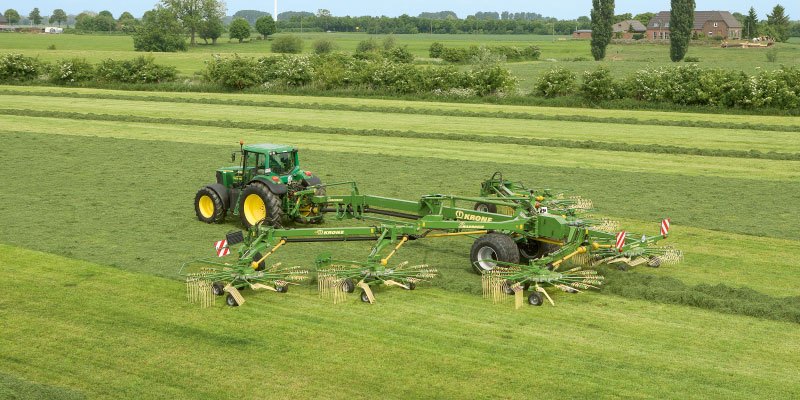 Фото Krone Swadro шестироторные