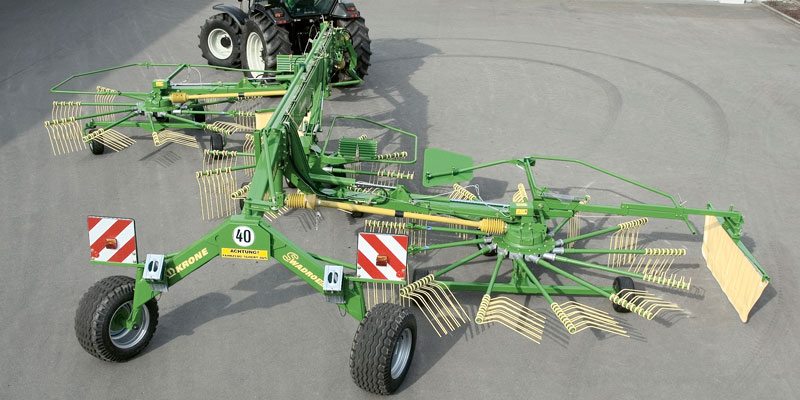 Фото Krone Swadro трехроторные