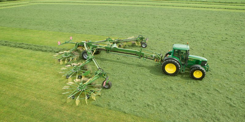 Фото Krone Swadro шестироторные