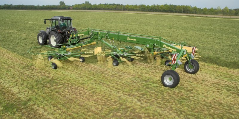 Фото Krone Swadro трехроторные