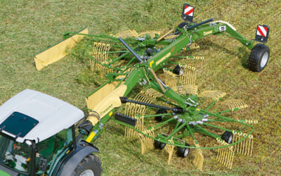 Krone Swadro двухроторные с боковой укладкой