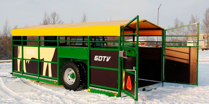 Фото Полуприцепы для перевозки скота WF-DTV