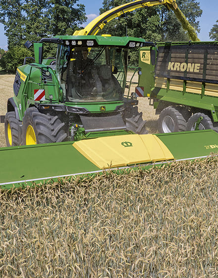 KRONE XDisc 710 теперь совместима с комбайнами разных производителей