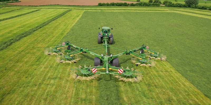 Фото Krone Swadro шестироторные