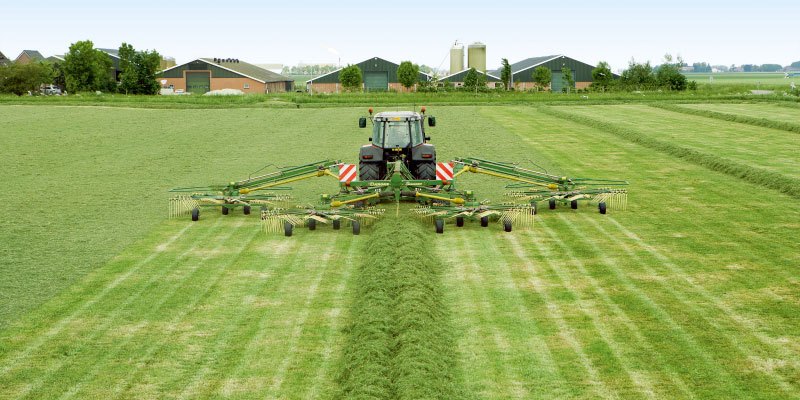 Фото Krone Swadro четырехроторные