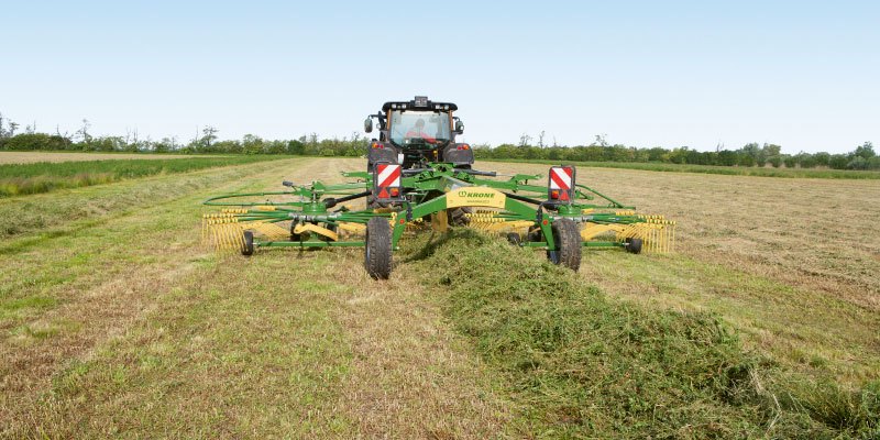 Фото Krone Swadro двухроторные с центральной укладкой