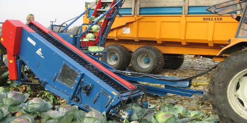 Фото Полунавесной капустоуборочный комбайн Asa-Lift TK