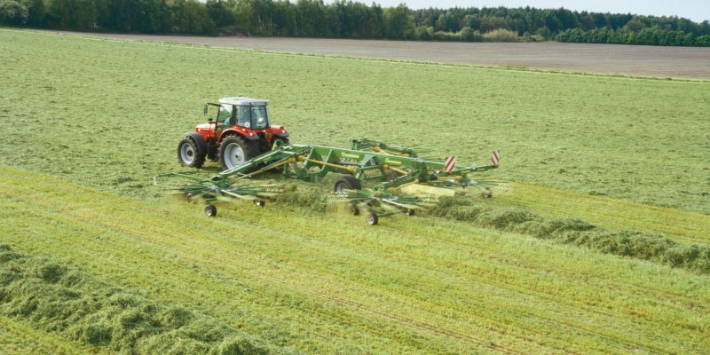 Фото Krone Swadro четырехроторные