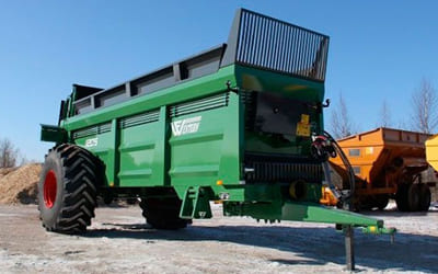 Разбрасыватели навоза с вертикальными роторами WF-DS