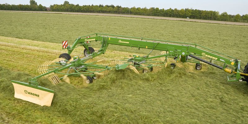 Фото Krone Swadro трехроторные